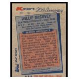 Lot of 41 1982 Topps Kmart 20th Anniversary Baseball Cards | Mays Mantle Koufax & More