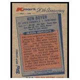 Lot of 41 1982 Topps Kmart 20th Anniversary Baseball Cards | Mays Mantle Koufax & More