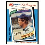 Lot of 41 1982 Topps Kmart 20th Anniversary Baseball Cards | Mays Mantle Koufax & More