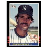 Lot of 43 1985 Donruss Baseball Cards Stars & Hall of Famers | Dwight Gooden Mattingly Ripken Boggs Gwynn & More