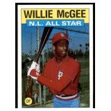 Lot of 45 1986 Topps Baseball Cards Stars & Hall of Famers | Ryan Brett Schmidt Ripken Gooden Clemens Puckett Sandberg & More