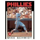 Lot of 45 1986 Topps Baseball Cards Stars & Hall of Famers | Ryan Brett Schmidt Ripken Gooden Clemens Puckett Sandberg & More