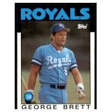 Lot of 45 1986 Topps Baseball Cards Stars & Hall of Famers | Ryan Brett Schmidt Ripken Gooden Clemens Puckett Sandberg & More