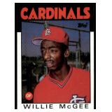 Lot of 45 1986 Topps Baseball Cards Stars & Hall of Famers | Ryan Brett Schmidt Ripken Gooden Clemens Puckett Sandberg & More