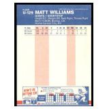 Lot of 26 1987 Fleer Update Baseball Cards | U-115 B.J. Surhoff RC (x11) U-129 Matt Williams RC (x4) Steve Carlton (x11)