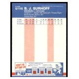 Lot of 26 1987 Fleer Update Baseball Cards | U-115 B.J. Surhoff RC (x11) U-129 Matt Williams RC (x4) Steve Carlton (x11)