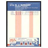 Lot of 26 1987 Fleer Update Baseball Cards | U-115 B.J. Surhoff RC (x11) U-129 Matt Williams RC (x4) Steve Carlton (x11)