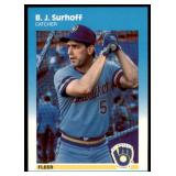 Lot of 26 1987 Fleer Update Baseball Cards | U-115 B.J. Surhoff RC (x11) U-129 Matt Williams RC (x4) Steve Carlton (x11)