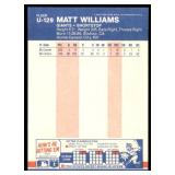 Lot of 52 1987 Fleer Update Baseball Cards | Matt Williams RC (x7) Paul O