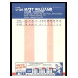 Lot of 52 1987 Fleer Update Baseball Cards | Matt Williams RC (x7) Paul O