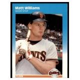 Lot of 52 1987 Fleer Update Baseball Cards | Matt Williams RC (x7) Paul O