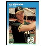 Lot of 58 187 Fleer & Fleer Update Baseball Cards | U-76 Mark McGwire RC (x12) U-108 Kevin Seitzer RC (x11) U-82 Kevin Mitchell RC (x11) U-31 Cecil Fielder (x9) #385 Jose Canseco (x13)