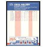 Lot of 58 187 Fleer & Fleer Update Baseball Cards | U-76 Mark McGwire RC (x12) U-108 Kevin Seitzer RC (x11) U-82 Kevin Mitchell RC (x11) U-31 Cecil Fielder (x9) #385 Jose Canseco (x13)