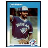 Lot of 58 187 Fleer & Fleer Update Baseball Cards | U-76 Mark McGwire RC (x12) U-108 Kevin Seitzer RC (x11) U-82 Kevin Mitchell RC (x11) U-31 Cecil Fielder (x9) #385 Jose Canseco (x13)