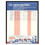 Lot of 58 187 Fleer & Fleer Update Baseball Cards | U-76 Mark McGwire RC (x12) U-108 Kevin Seitzer RC (x11) U-82 Kevin Mitchell RC (x11) U-31 Cecil Fielder (x9) #385 Jose Canseco (x13)