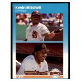 Lot of 58 187 Fleer & Fleer Update Baseball Cards | U-76 Mark McGwire RC (x12) U-108 Kevin Seitzer RC (x11) U-82 Kevin Mitchell RC (x11) U-31 Cecil Fielder (x9) #385 Jose Canseco (x13)