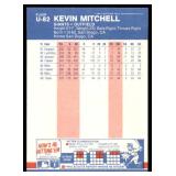 Lot of 58 187 Fleer & Fleer Update Baseball Cards | U-76 Mark McGwire RC (x12) U-108 Kevin Seitzer RC (x11) U-82 Kevin Mitchell RC (x11) U-31 Cecil Fielder (x9) #385 Jose Canseco (x13)