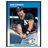 Lot of 58 187 Fleer & Fleer Update Baseball Cards | U-76 Mark McGwire RC (x12) U-108 Kevin Seitzer RC (x11) U-82 Kevin Mitchell RC (x11) U-31 Cecil Fielder (x9) #385 Jose Canseco (x13)