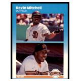 Lot of 58 187 Fleer & Fleer Update Baseball Cards | U-76 Mark McGwire RC (x12) U-108 Kevin Seitzer RC (x11) U-82 Kevin Mitchell RC (x11) U-31 Cecil Fielder (x9) #385 Jose Canseco (x13)