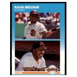 Lot of 58 187 Fleer & Fleer Update Baseball Cards | U-76 Mark McGwire RC (x12) U-108 Kevin Seitzer RC (x11) U-82 Kevin Mitchell RC (x11) U-31 Cecil Fielder (x9) #385 Jose Canseco (x13)