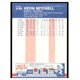 Lot of 58 187 Fleer & Fleer Update Baseball Cards | U-76 Mark McGwire RC (x12) U-108 Kevin Seitzer RC (x11) U-82 Kevin Mitchell RC (x11) U-31 Cecil Fielder (x9) #385 Jose Canseco (x13)