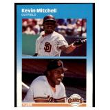 Lot of 58 187 Fleer & Fleer Update Baseball Cards | U-76 Mark McGwire RC (x12) U-108 Kevin Seitzer RC (x11) U-82 Kevin Mitchell RC (x11) U-31 Cecil Fielder (x9) #385 Jose Canseco (x13)