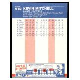 Lot of 58 187 Fleer & Fleer Update Baseball Cards | U-76 Mark McGwire RC (x12) U-108 Kevin Seitzer RC (x11) U-82 Kevin Mitchell RC (x11) U-31 Cecil Fielder (x9) #385 Jose Canseco (x13)