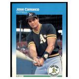 Lot of 58 187 Fleer & Fleer Update Baseball Cards | U-76 Mark McGwire RC (x12) U-108 Kevin Seitzer RC (x11) U-82 Kevin Mitchell RC (x11) U-31 Cecil Fielder (x9) #385 Jose Canseco (x13)