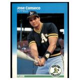 Lot of 58 187 Fleer & Fleer Update Baseball Cards | U-76 Mark McGwire RC (x12) U-108 Kevin Seitzer RC (x11) U-82 Kevin Mitchell RC (x11) U-31 Cecil Fielder (x9) #385 Jose Canseco (x13)