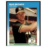 Lot of 58 187 Fleer & Fleer Update Baseball Cards | U-76 Mark McGwire RC (x12) U-108 Kevin Seitzer RC (x11) U-82 Kevin Mitchell RC (x11) U-31 Cecil Fielder (x9) #385 Jose Canseco (x13)