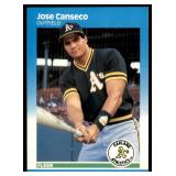 Lot of 58 187 Fleer & Fleer Update Baseball Cards | U-76 Mark McGwire RC (x12) U-108 Kevin Seitzer RC (x11) U-82 Kevin Mitchell RC (x11) U-31 Cecil Fielder (x9) #385 Jose Canseco (x13)