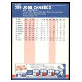 Lot of 58 187 Fleer & Fleer Update Baseball Cards | U-76 Mark McGwire RC (x12) U-108 Kevin Seitzer RC (x11) U-82 Kevin Mitchell RC (x11) U-31 Cecil Fielder (x9) #385 Jose Canseco (x13)