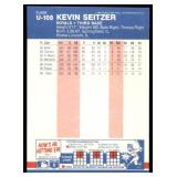 Lot of 58 187 Fleer & Fleer Update Baseball Cards | U-76 Mark McGwire RC (x12) U-108 Kevin Seitzer RC (x11) U-82 Kevin Mitchell RC (x11) U-31 Cecil Fielder (x9) #385 Jose Canseco (x13)