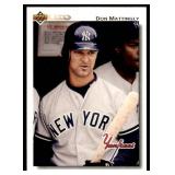 Lot of 12 1987 Donruss Stars & Hall of Famers David Cone RC Gwynn Brett Ripken Jackson Rose Gooden Strawberry Mattingly Boggs