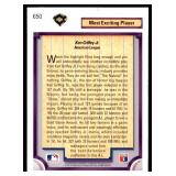 Lot of 40 1992 Upper Deck Baseball Cards Stars and Hall of Famers | Manny Ramirez RC Griffey Bonds & More