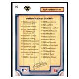 Lot of 40 1992 Upper Deck Baseball Cards Stars and Hall of Famers | Manny Ramirez RC Griffey Bonds & More