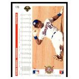 Lot of 40 1992 Upper Deck Baseball Cards Stars and Hall of Famers | Manny Ramirez RC Griffey Bonds & More