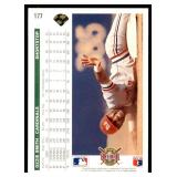 Lot of 40 1992 Upper Deck Baseball Cards Stars and Hall of Famers | Manny Ramirez RC Griffey Bonds & More