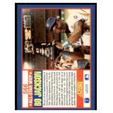 Lot of 21 1990 Score Baseball Cards #566 Bo Jackson All-Star MVP