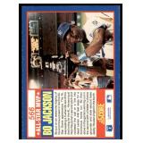 Lot of 21 1990 Score Baseball Cards #566 Bo Jackson All-Star MVP