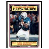 Lot of 18 1982, 1983, 1978 Topps NFL Football Cards | Walter Payton & More
