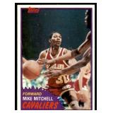 Lot of 4 Vintage Basketball Cards 1981-82 Topps (x3) & 1986 Fleer #67 Jeff Malone