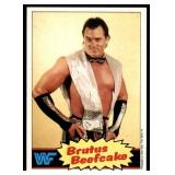 Lot of 16 1985 Topps Wrestling Cards WWF | Rowdy Roddy Piper Brutus Beefcake Jimmy Superfly Snuka Junkyard Dog Iron Sheik & More