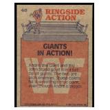 Lot of 35 1985 Topps Wrestling Cards WWF | Hogan Piper Ventura Iron Sheik & More