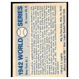 Lot of 20 1968 Fleer Baseball Cards World Series