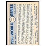 Lot of 20 1968 Fleer Baseball Cards World Series