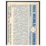 Lot of 20 1968 Fleer Baseball Cards World Series