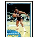 Lot of 5 Vintage Basketball Cards 1981-82 Topps (x3) & 1986 Fleer #67 Jeff Malone