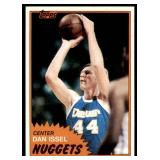 Lot of 5 Vintage Basketball Cards 1981-82 Topps (x3) & 1986 Fleer #67 Jeff Malone