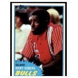 Lot of 5 Vintage Basketball Cards 1981-82 Topps (x3) & 1986 Fleer #67 Jeff Malone